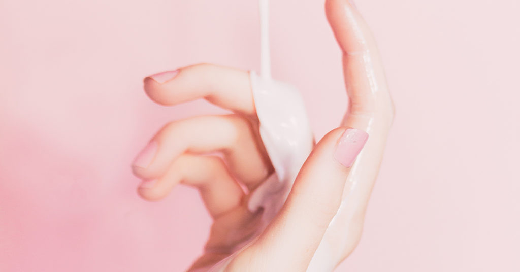 Interesting porn searches hand covered in milk