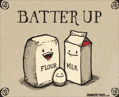 Cake Puns - Batter Up