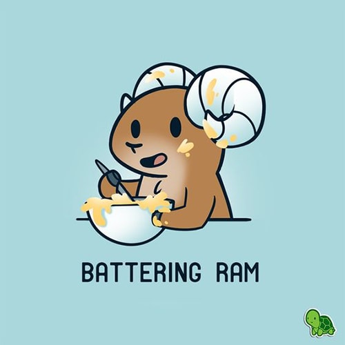 Cake Puns - Battering Ram