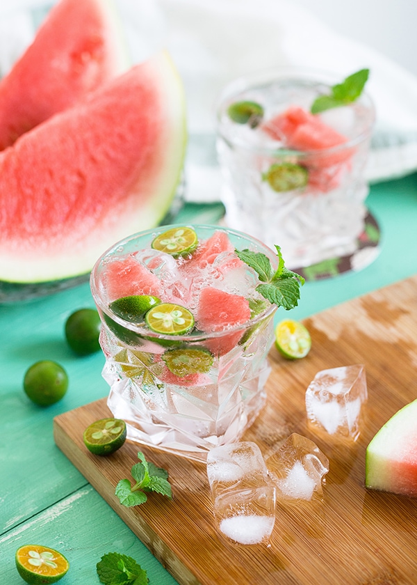 We Tried Ciroc Summer Watermelon Vodka - cocktail in glass