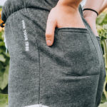 How to Use Your Butt to Reduce Your Carbon Footprint - Woman wearing cotton shortsHow to Use Your Butt to Reduce Your Carbon Footprint - Woman wearing cotton shorts