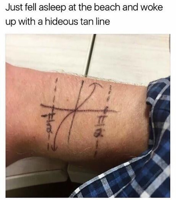 Beach Puns - math joke