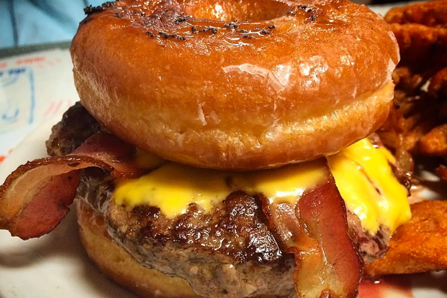 Crazy Burgers in America - Donut Burger