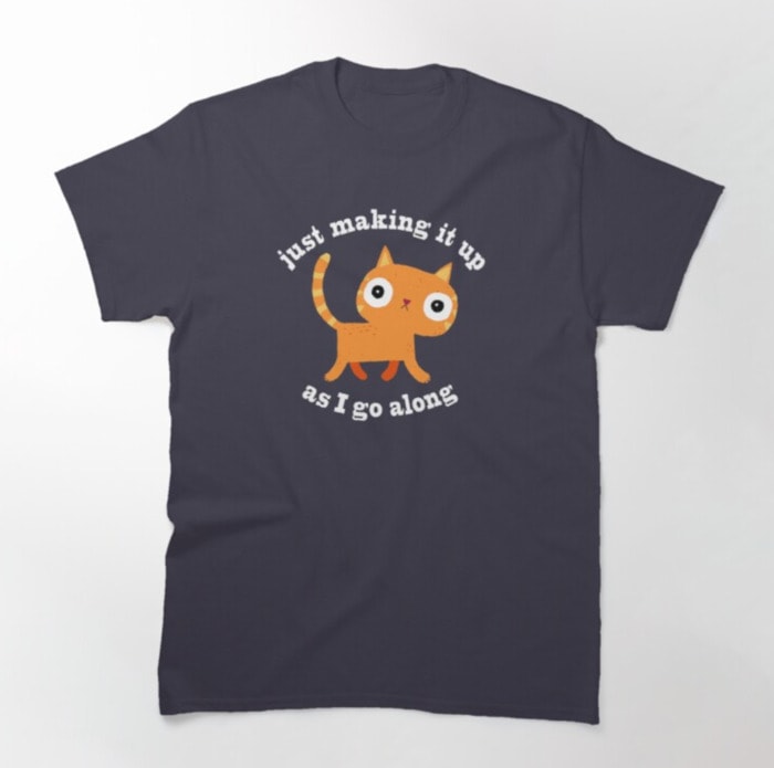 Ella Lopez Shirts From Lucifer - Making It Up As I Go Along Cat