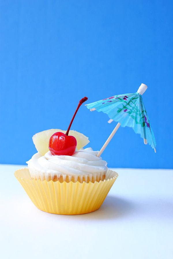 Pina Colada Cupcakes