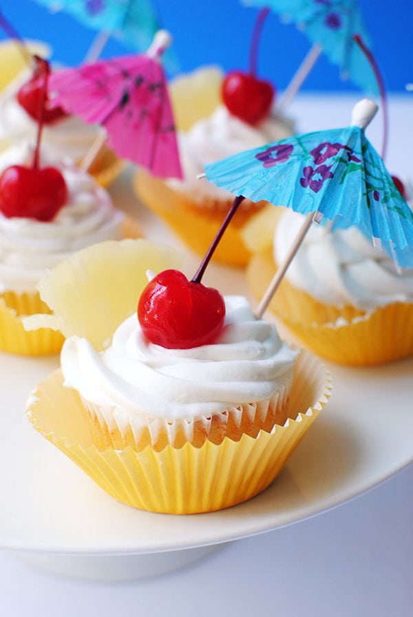 Pina Colada Cupcakes