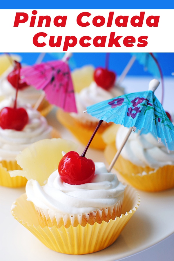 Pina Colada Cupcakes