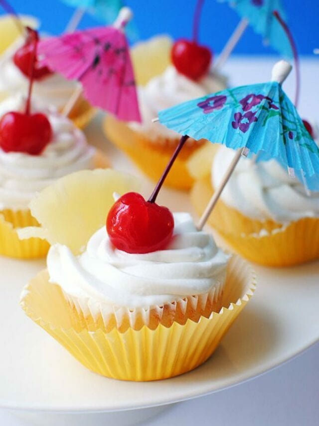 Piña Colada Cupcake Recipe