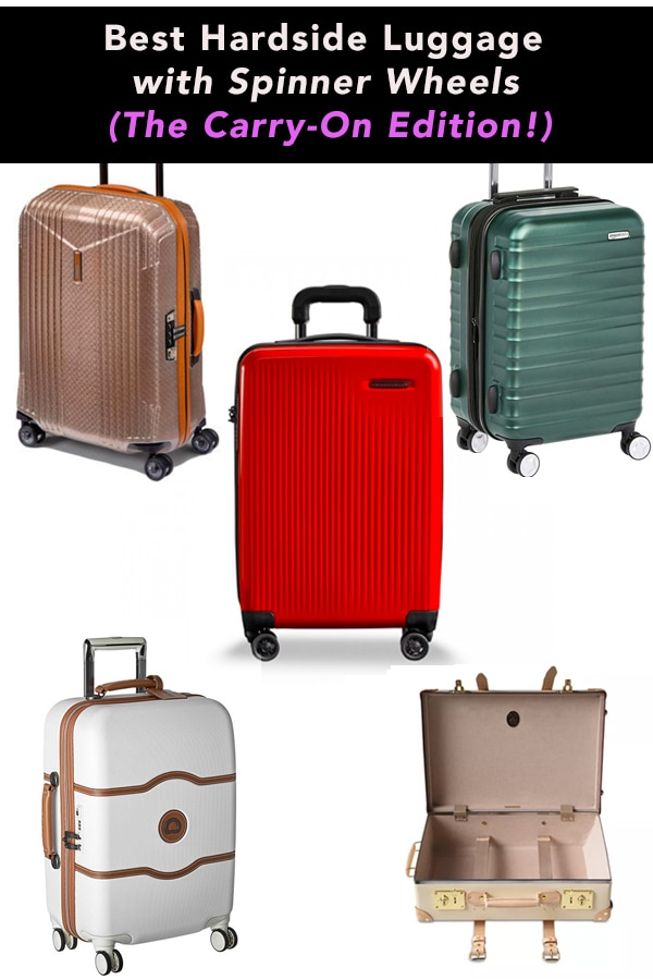 Best Hardside Luggage with Spinner Wheels