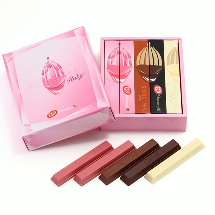 Ruby Chocolate Japanese Kit Kat Bars