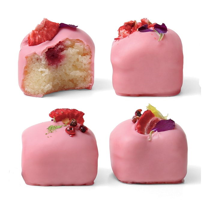 Ruby Chocolate - Vosges Lemon Raspberry Petit Fours