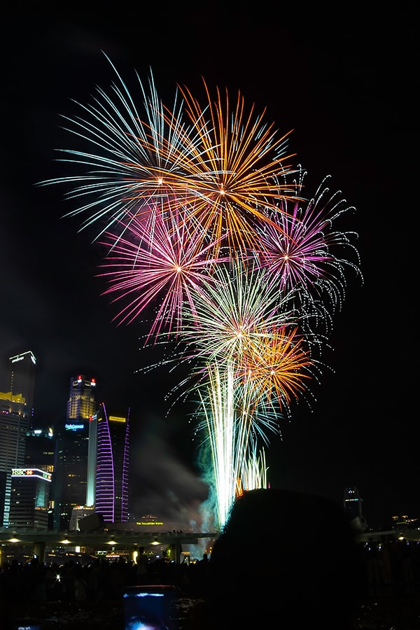 summer hashtags - fireworks over vegas