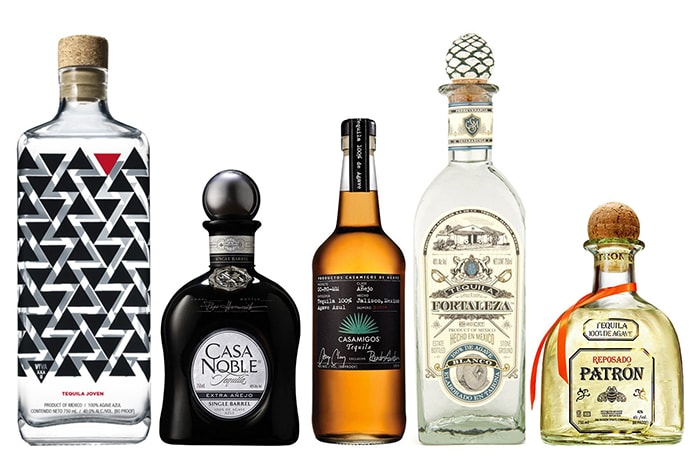 Types de tequila