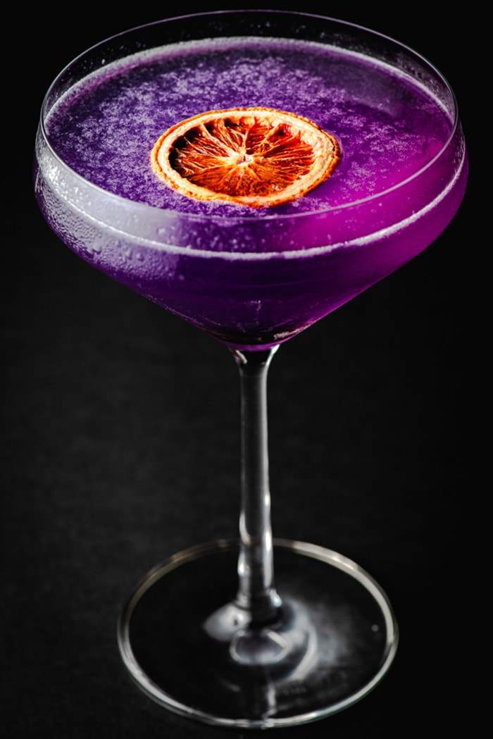 New Year's Drinks - Aviation Cocktail