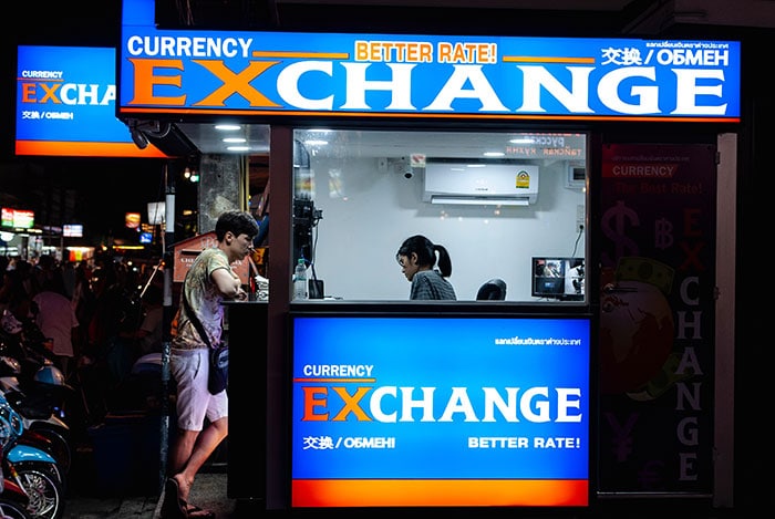 Where to Exchange Currency - kiosk