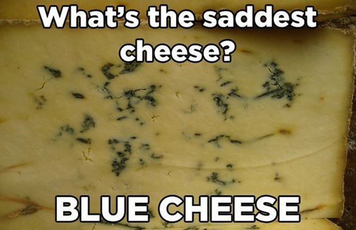 cheese puns - blue cheese
