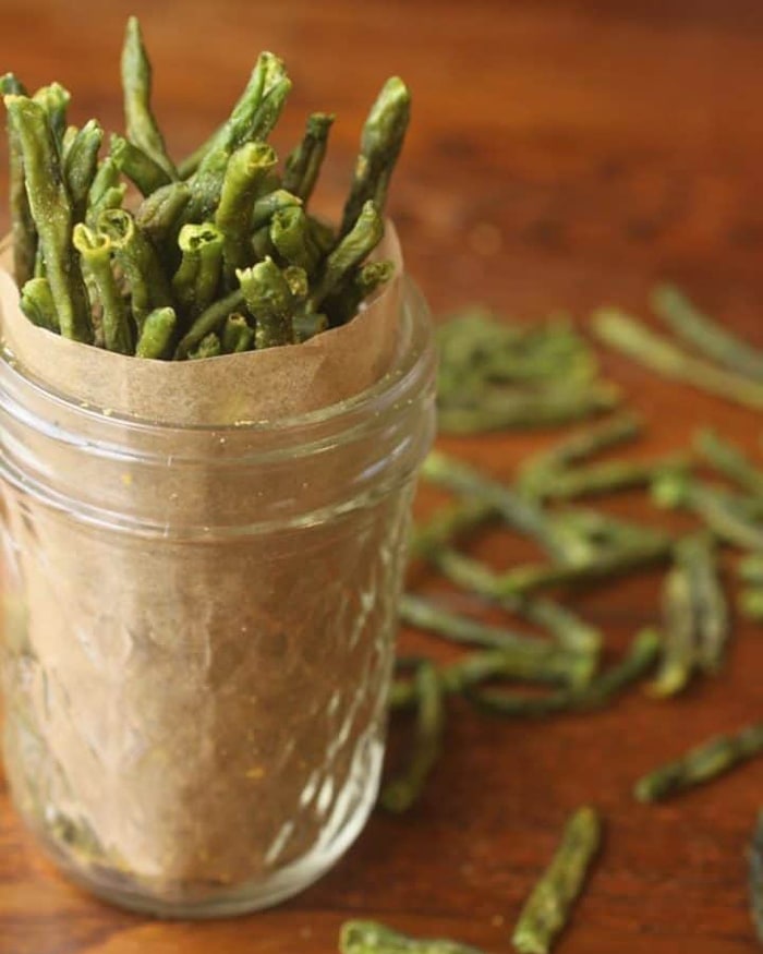 low carb movie snacks - green beans