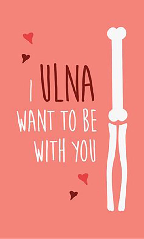 Bone Puns - Ulna Want to Be With You
