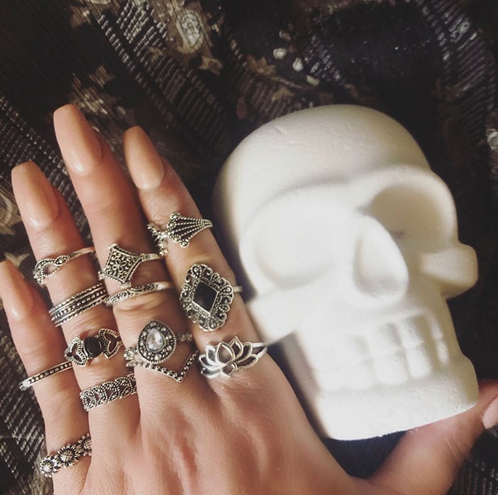 Goth Bath Bombs - Skull
