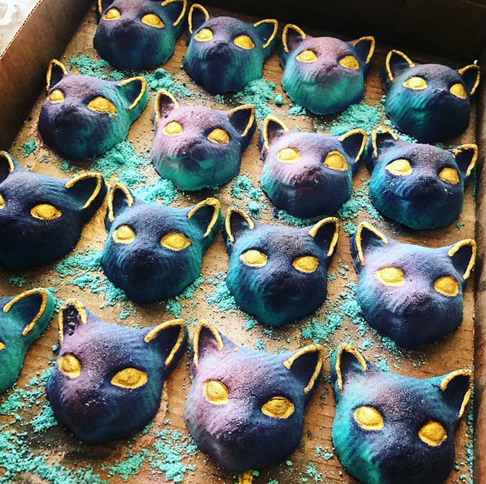 Goth Bath Bombs - Rainbow Cat