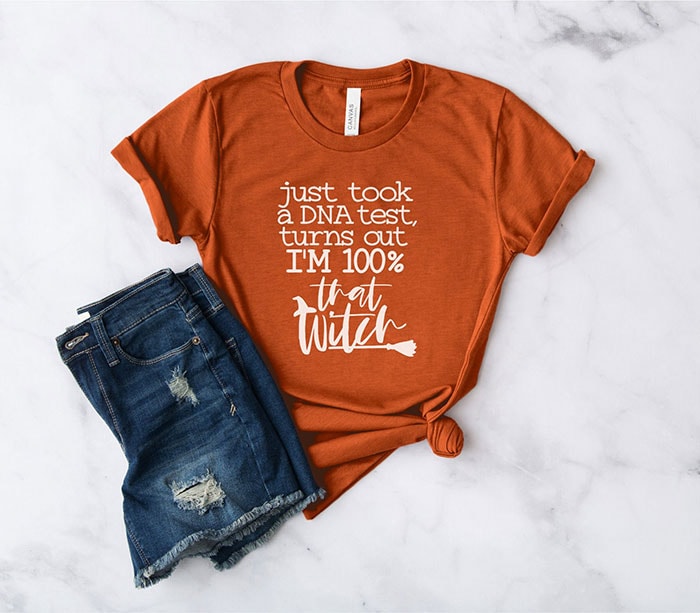 Halloween Puns - 100% That Witch shirt