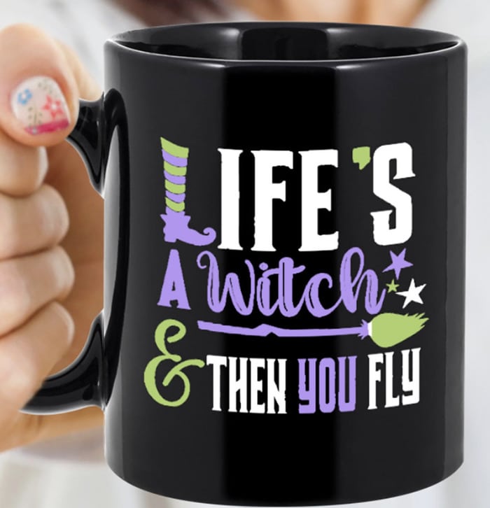 Halloween Puns - Life's a Witch