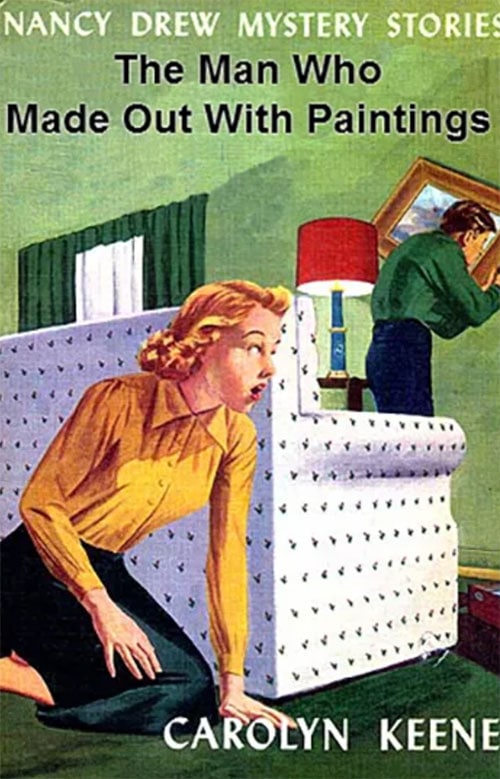Nancy Drew Fake Book Covers - Made Out with the Paintings