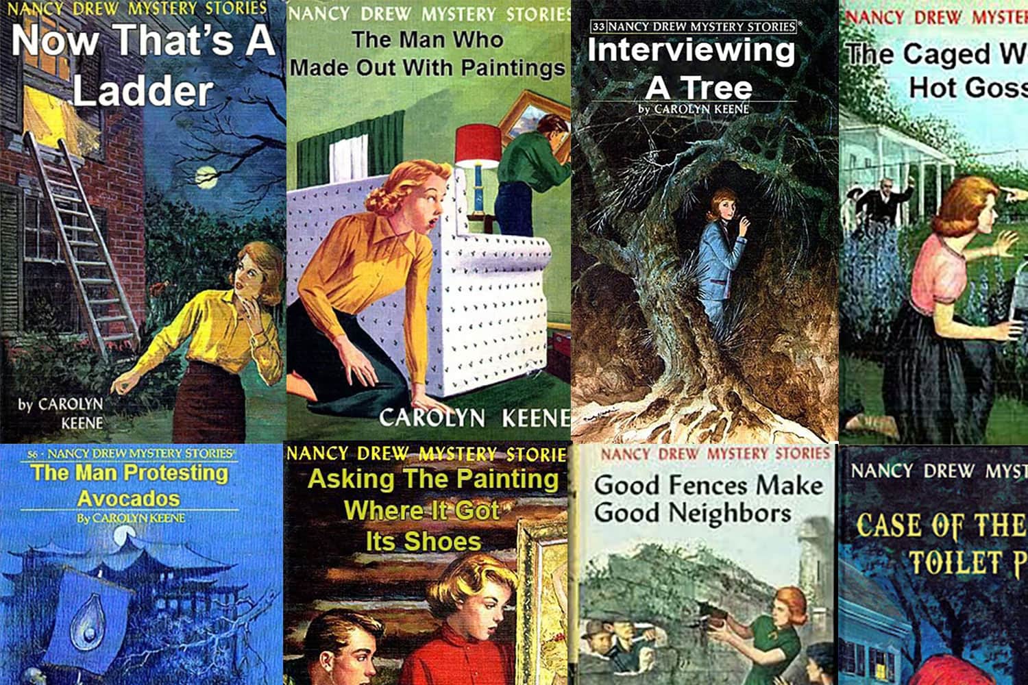 25 Fake Nancy Drew Book Covers You'll Want to See - Let's Eat Cake