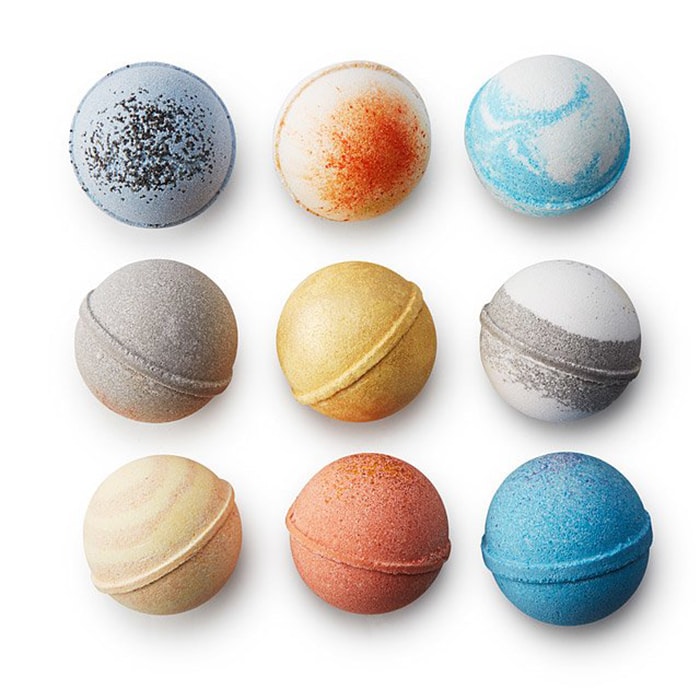 Solar System Bath Bombs