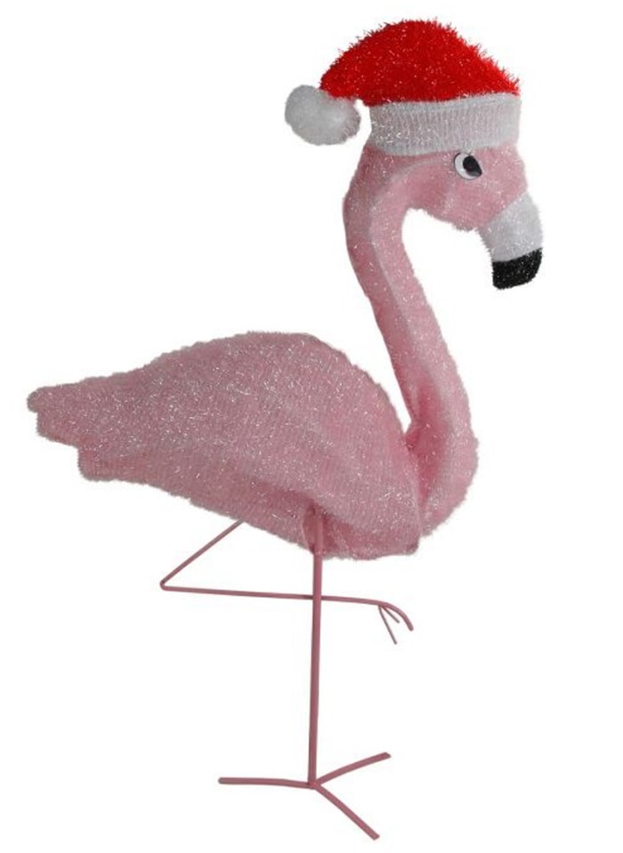 Tacky Christmas Party Ideas - Tinsel Flamingo