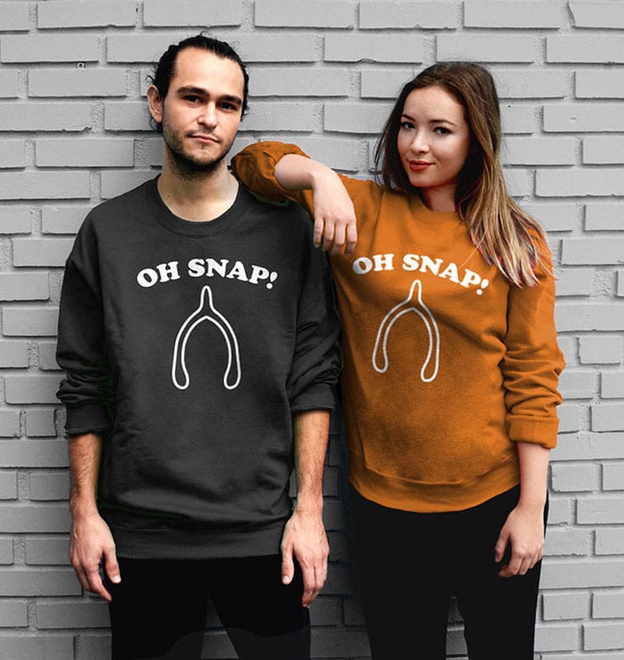 Thanksgiving Puns - oh snap shirts
