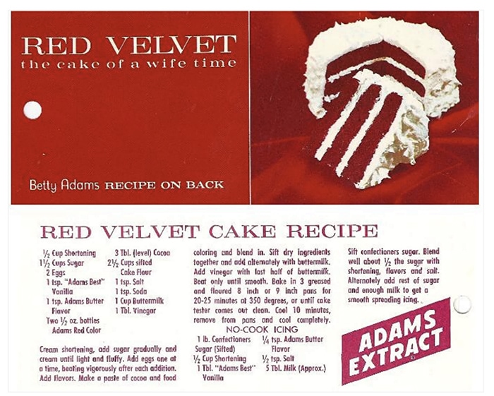 What Is Red Velvet Cake - Adams Recipe