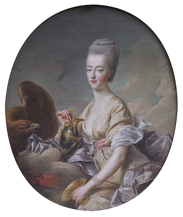 Let Them Eat Cake - Marie Antoinette painting Hébé Drouais Chantilly