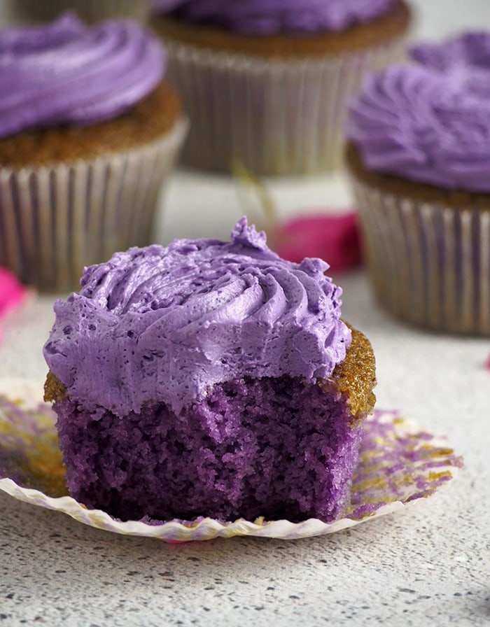 Ube Desserts - Cupcakes