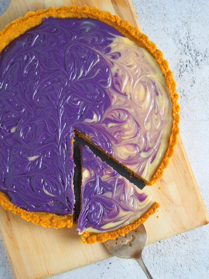 Ube Desserts - Custard Tart