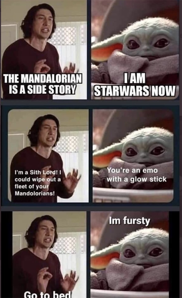 Baby Yoda Memes - Kylo Ren Wedding Story