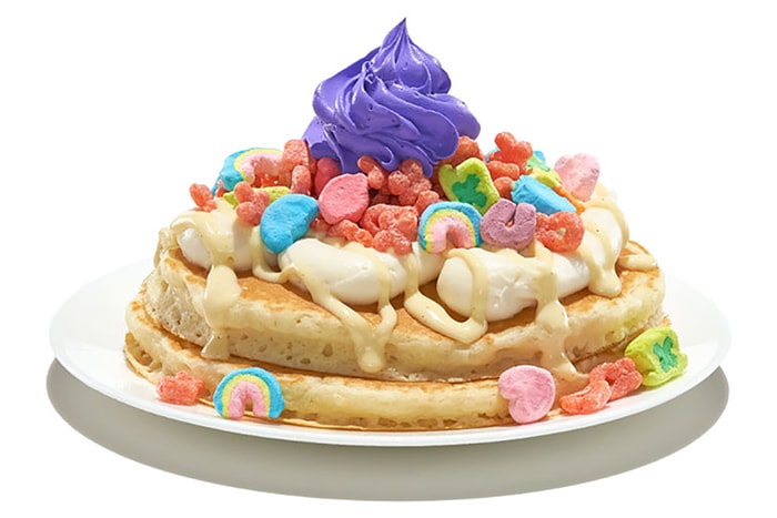 IHOP Cereal Pancakes Fruity Lucky Charms
