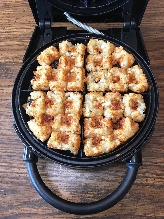 Tater Tot Waffles