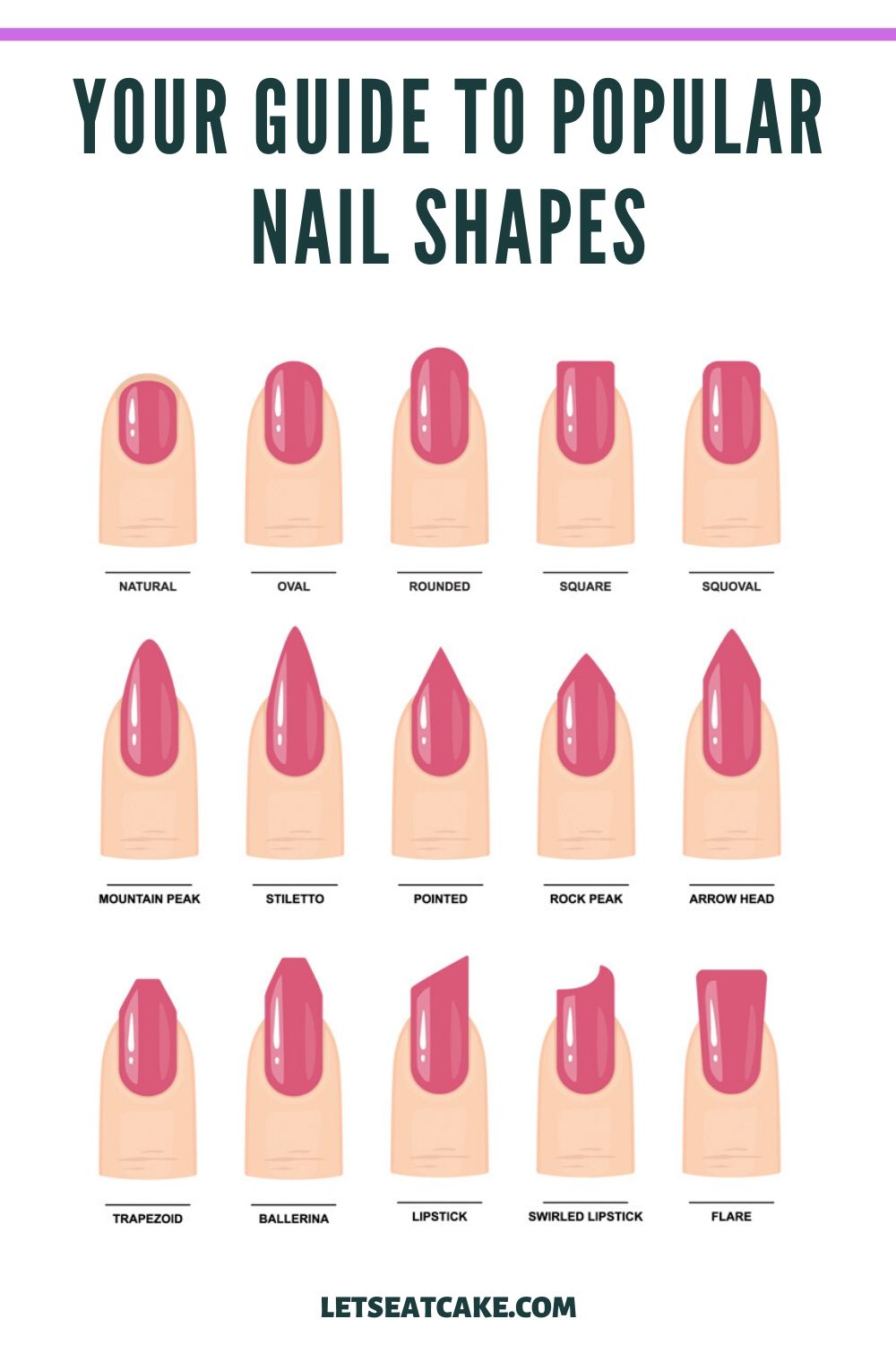 23 Almond Nail Designs and How to Shape Them | Let's Eat Cake