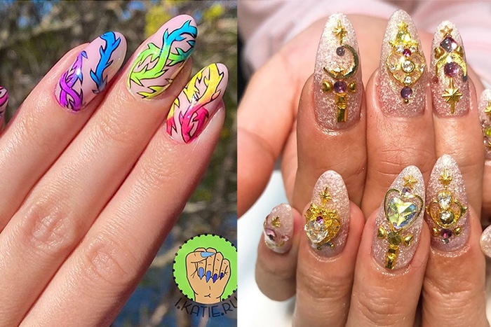 Almond Nails