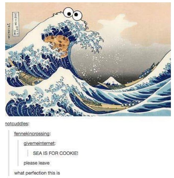 Cookie Puns - Cookie Monster Sea