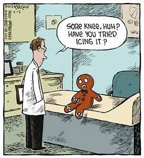 Cookie Puns - Gingerbread Man