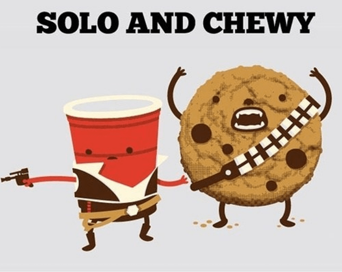 Cookie Puns - Star Wars Cookie Puns