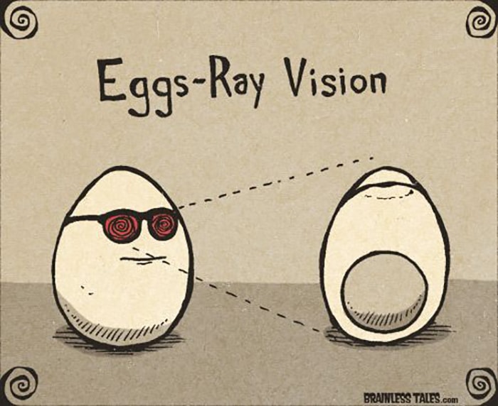 Eggs Ray Vision