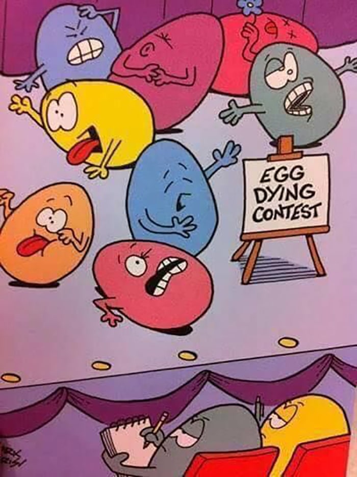 Egg Dying Contest