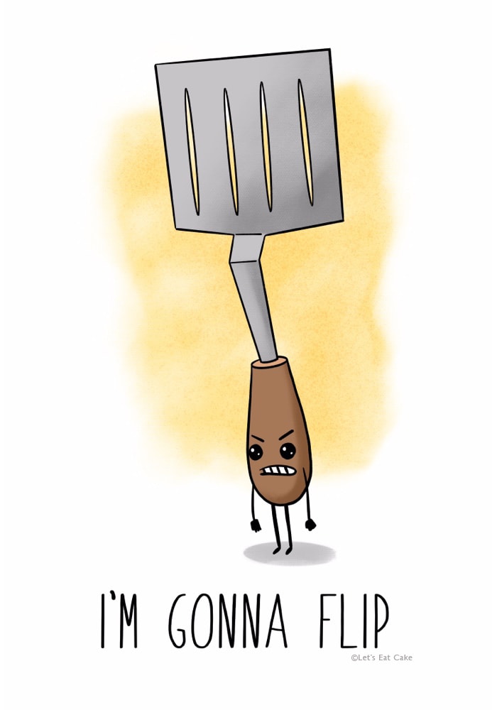 BBQ Puns - I'm Gonna Flip