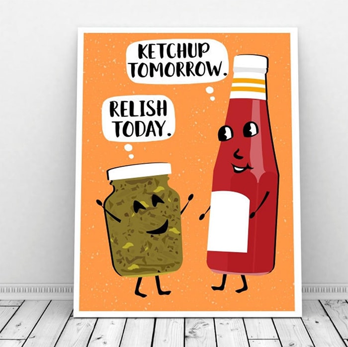 BBQ Puns - Relish Today Ketchup Tomorrow