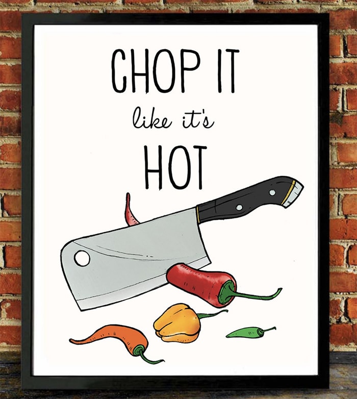 BBQ Puns - Chop It Like It's Hot