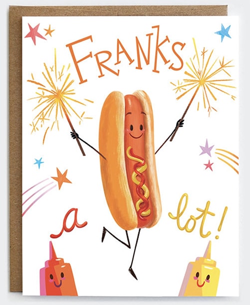 BBQ Puns - Franks a Lot