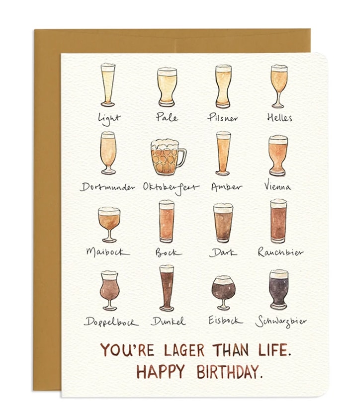 Beer Puns - Lager Than Life